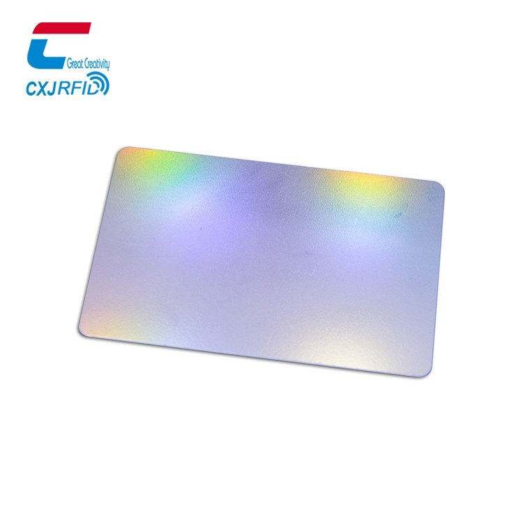 RFID Plastic PVC Card NFC Laser Card Hologram Business Post Card
