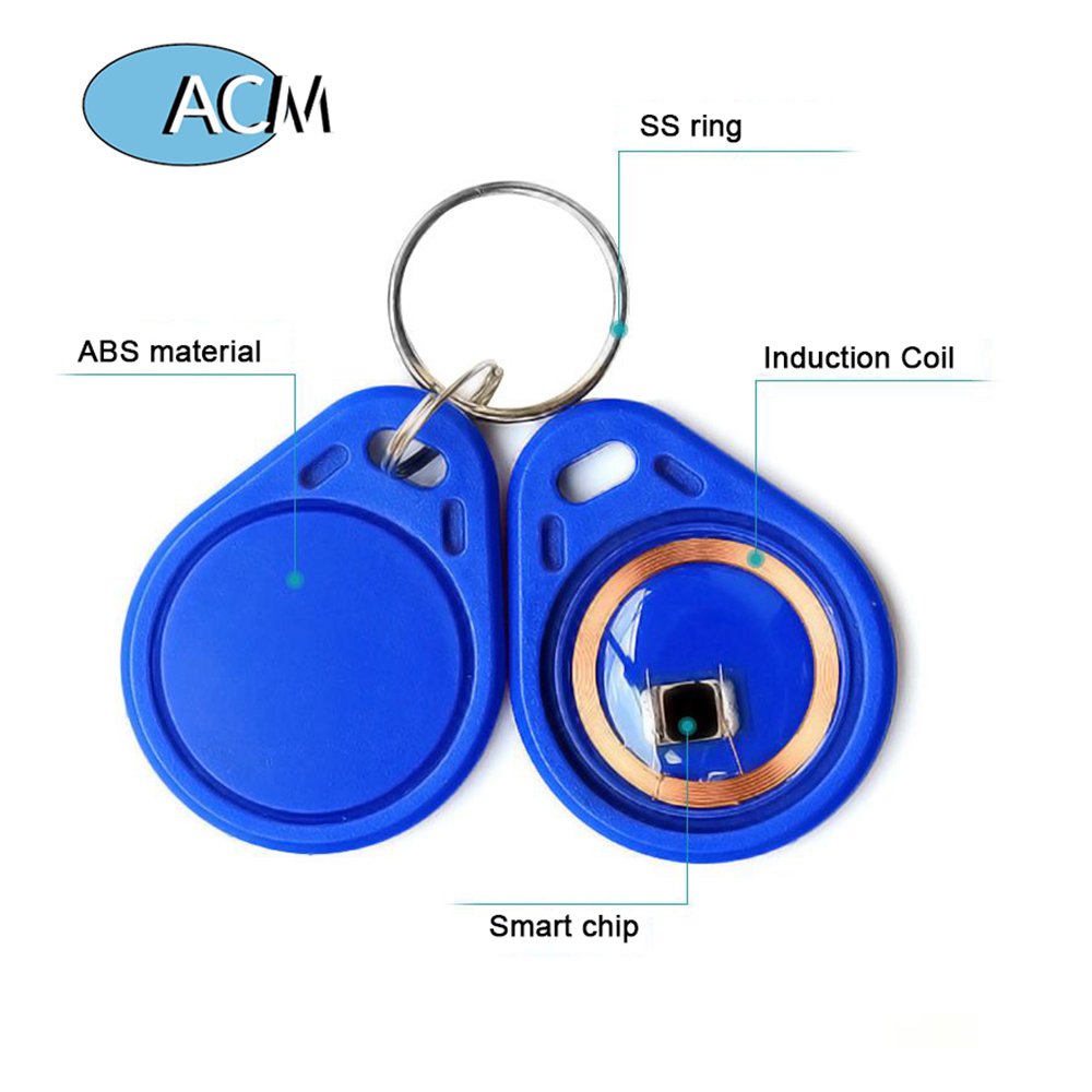 RFID Tag 125KHz NFC Tags Keyfob Rewritable Proximity RFID Card Key Fobs for Access Control