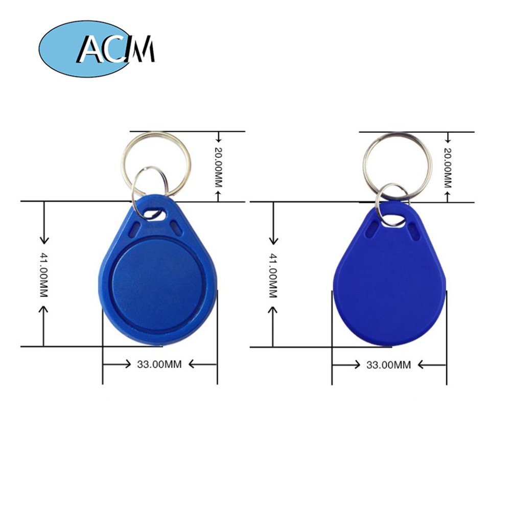 RFID Tag 125KHz NFC Tags Keyfob Rewritable Proximity RFID Card Key Fobs for Access Control