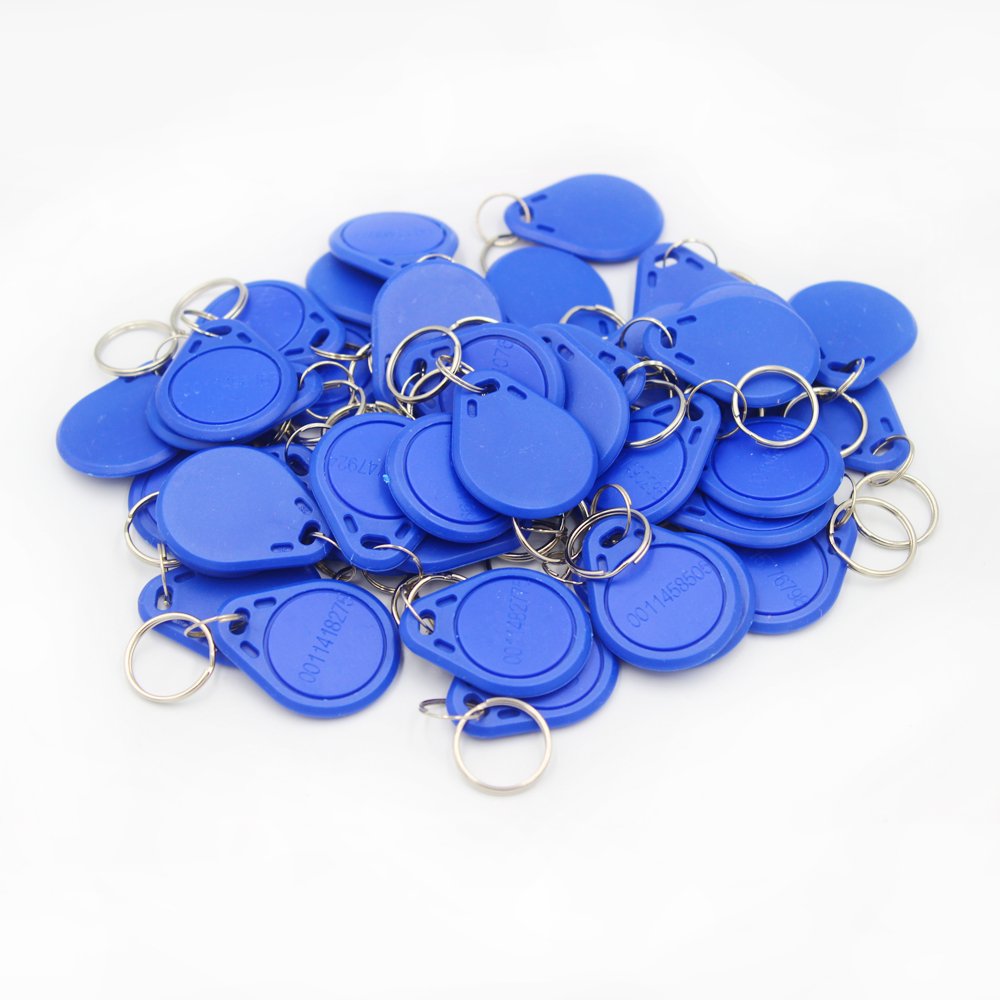 RFID Tag 125KHz NFC Tags Keyfob Rewritable Proximity RFID Card Key Fobs for Access Control