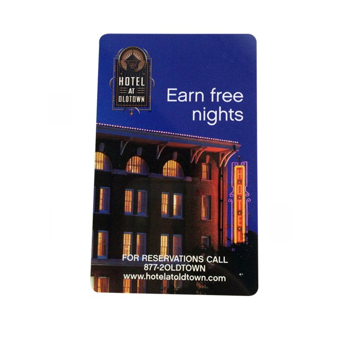 Eco-Friendly Bio PVC 13.56MHz RFID Hotel Key Cards access control