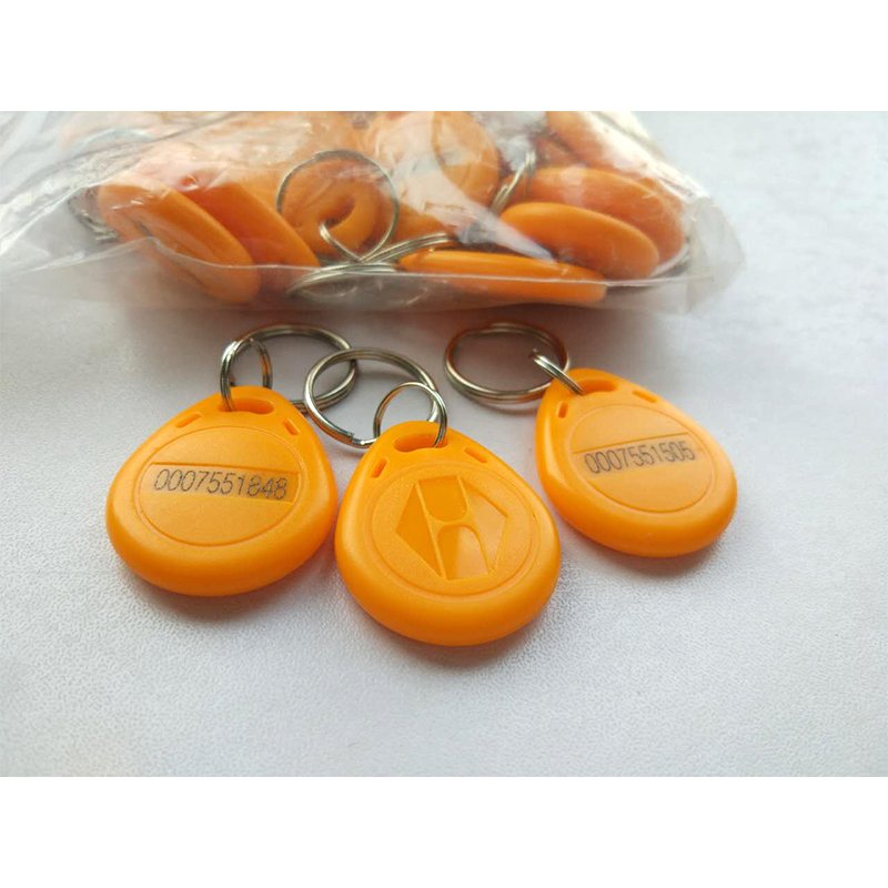 125Khz RFID Proximity EM TK4100 Card Key Keyfobs for Access Control Time Attendance