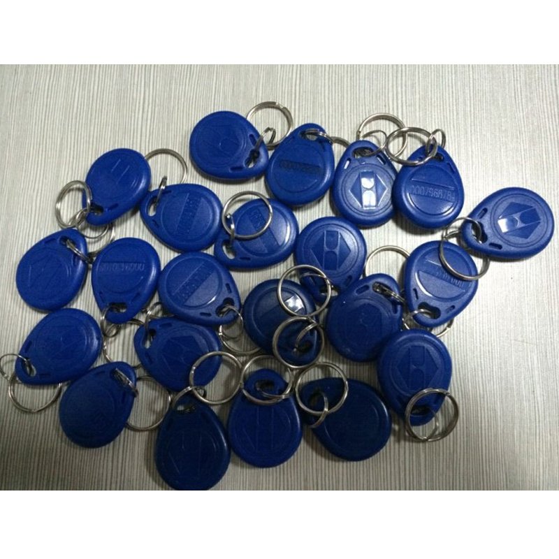 125Khz RFID Proximity EM TK4100 Card Key Keyfobs for Access Control Time Attendance