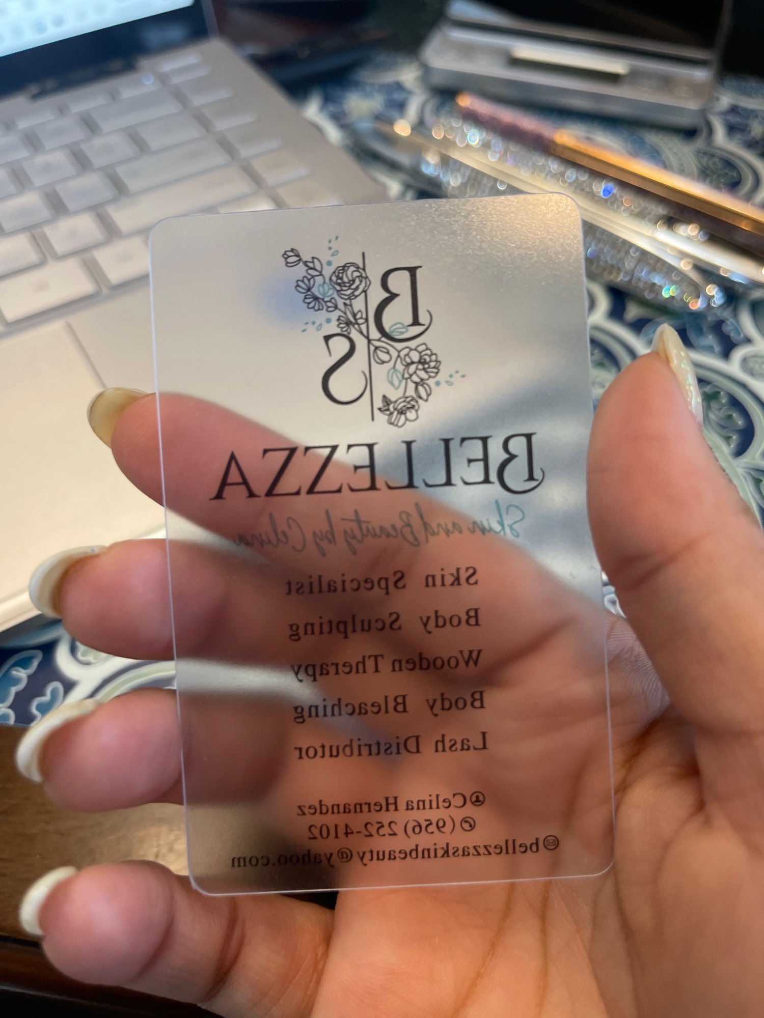 Programmable smart Chip PVC Transparent RFID Rewritable NFC transparent Card can custom size logo