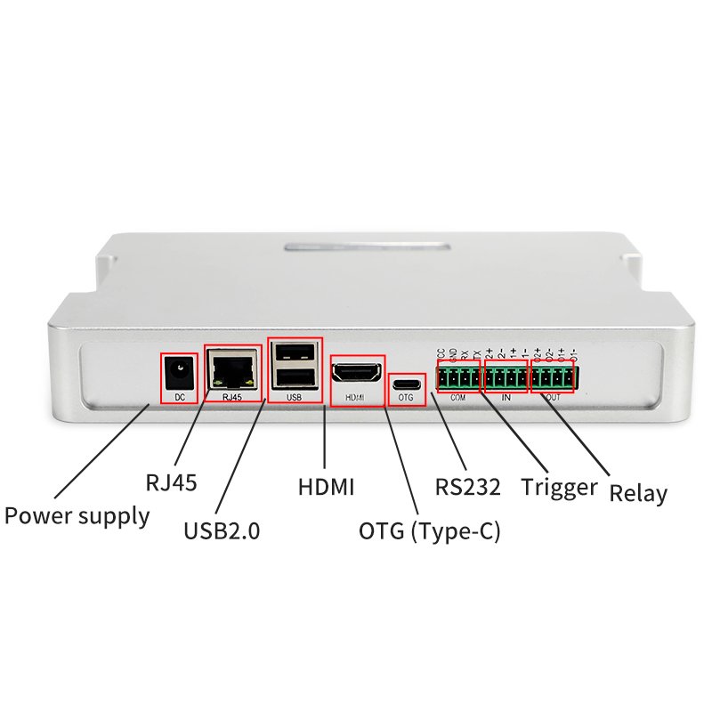 UHF RFID Access Control Card Readers UHF RFID Android7.1 System Support HTTP MQTT TCP UDP for Warehouse Management