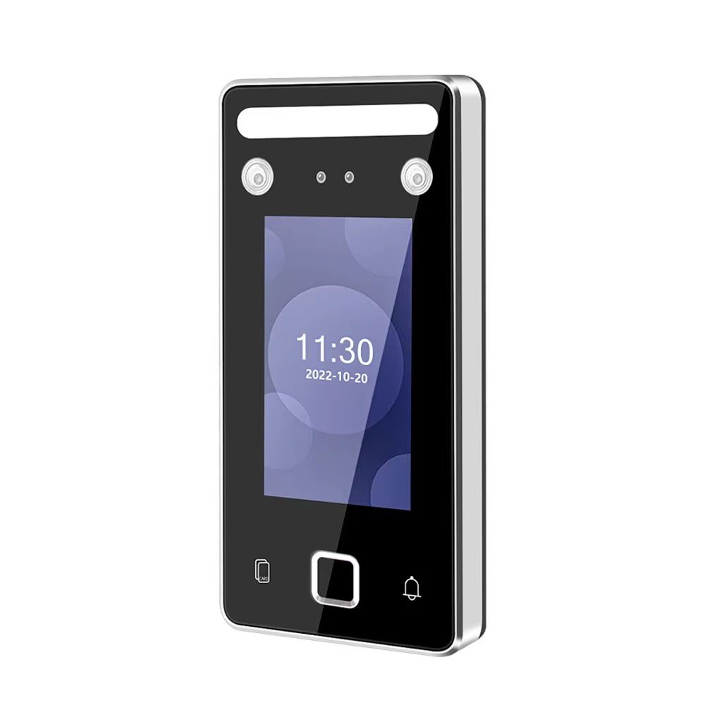 4.3inch Liveness Detection Face Recognition Gate Access Control Dynamic Facial Detection Time Attendance TCP/IP Free Software