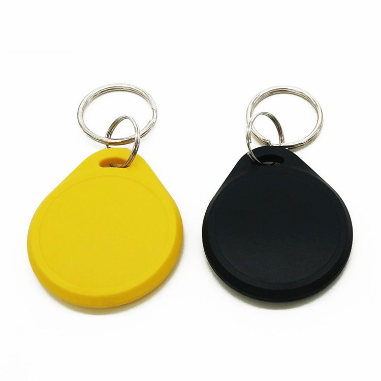 Custom 125 kHz 13.56 MHz ABS Smart NF RFID Keyfob Mini Access Control Card Ntag215 Chip Elevator Membership ISO Model 134.2 kHz