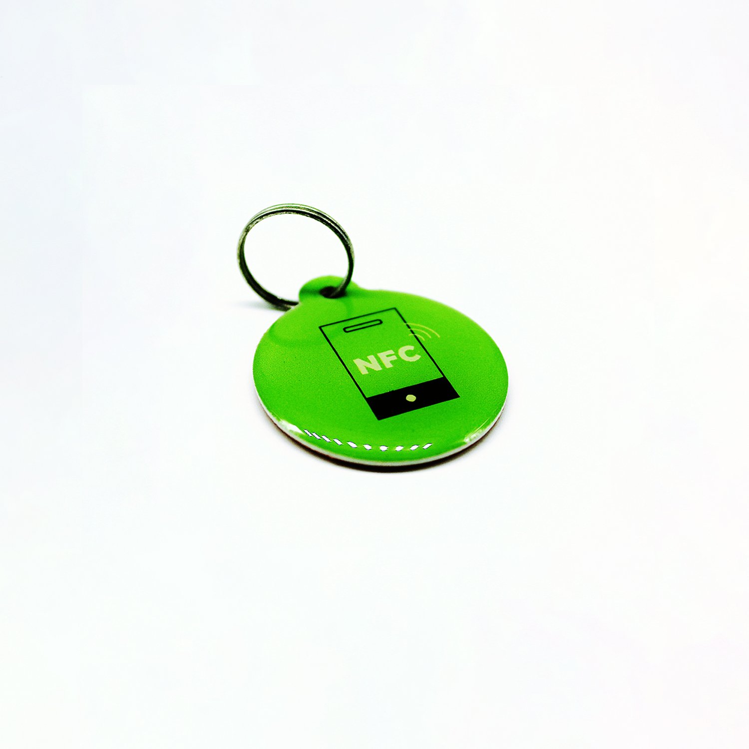 Custom 125 kHz 13.56 MHz ABS Smart NF RFID Keyfob Mini Access Control Card Ntag215 Chip Elevator Membership ISO Model 134.2 kHz