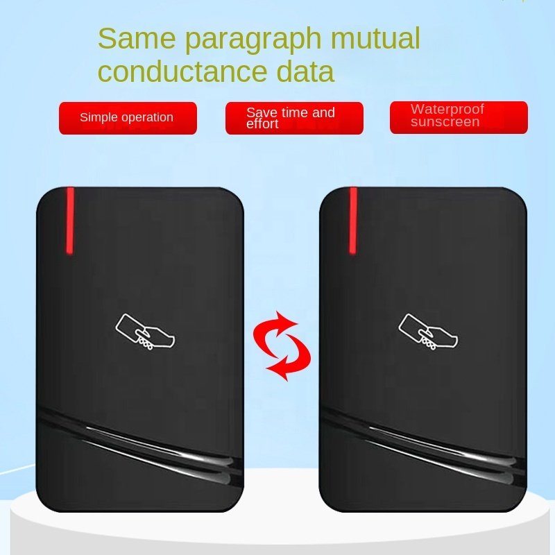 125kHz All-In-One Waterproof Outdoor Access Control Machine Self-Authorized Swiping IC ID Card Reader System Access Control Card