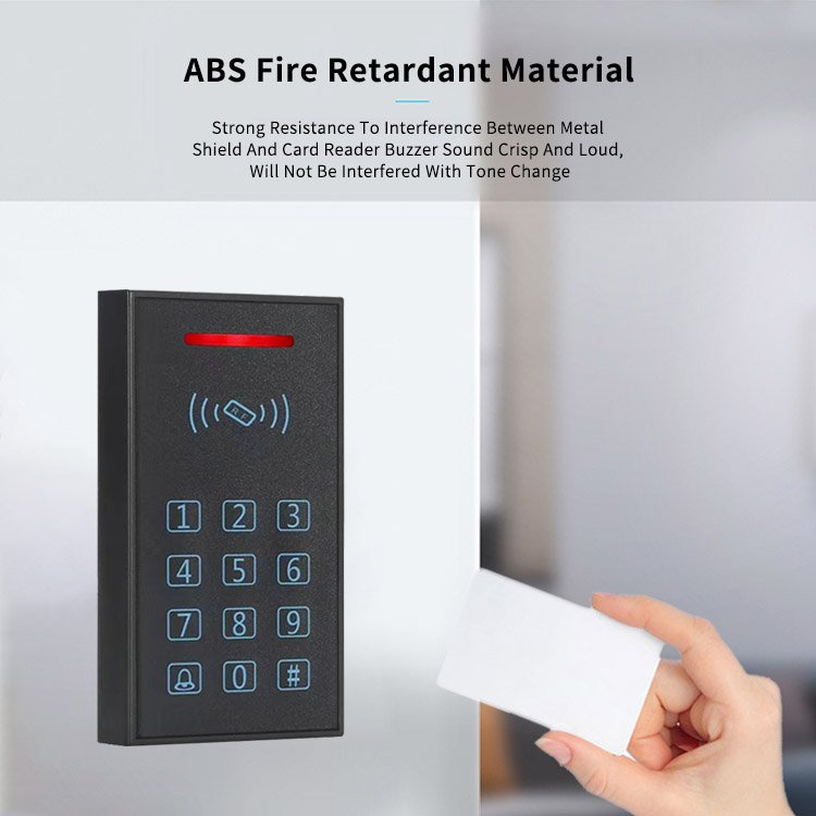 12V RFID plastic independent access control access card reader