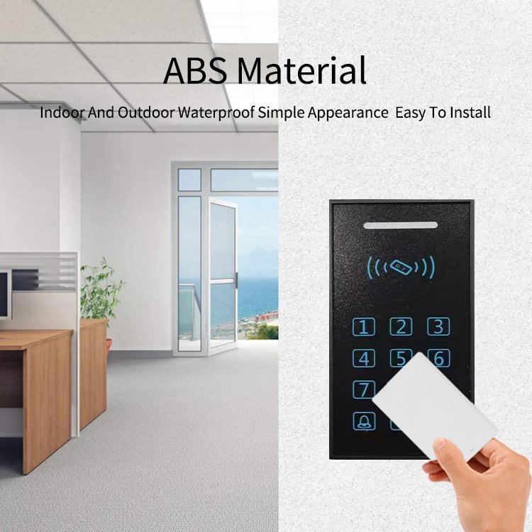 12V RFID plastic independent access control access card reader