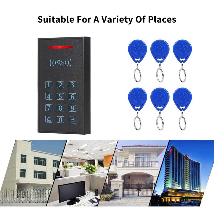 12V RFID plastic independent access control access card reader