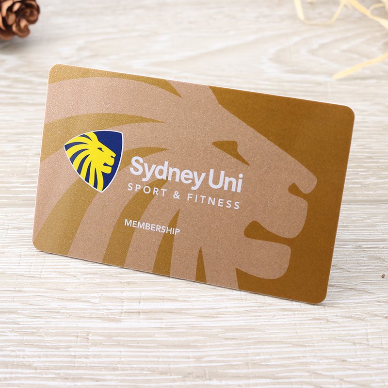 Customized high quality plastic PVC membership premium business atm skin smart nfc id card