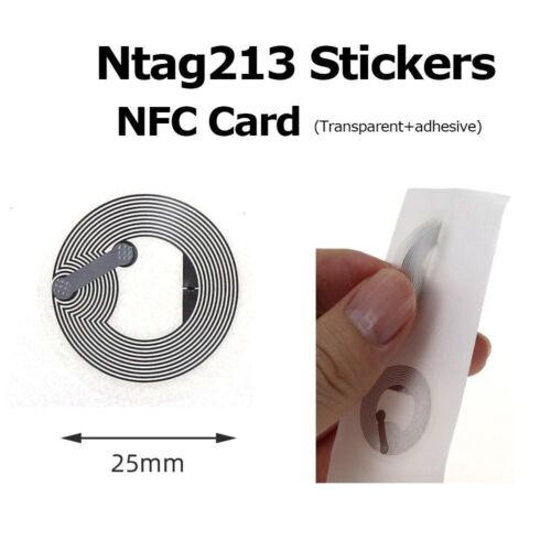 Personalization NFC Card Passive RFID Label Tags Sticker for Inventory Asset and Access Control