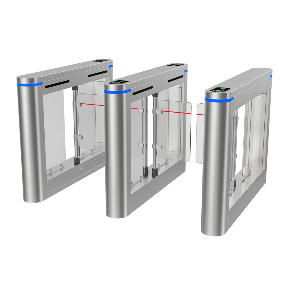 Gate Smart Card Supermarket Barrier Automatic Opening Swing Turnstile Access Control System