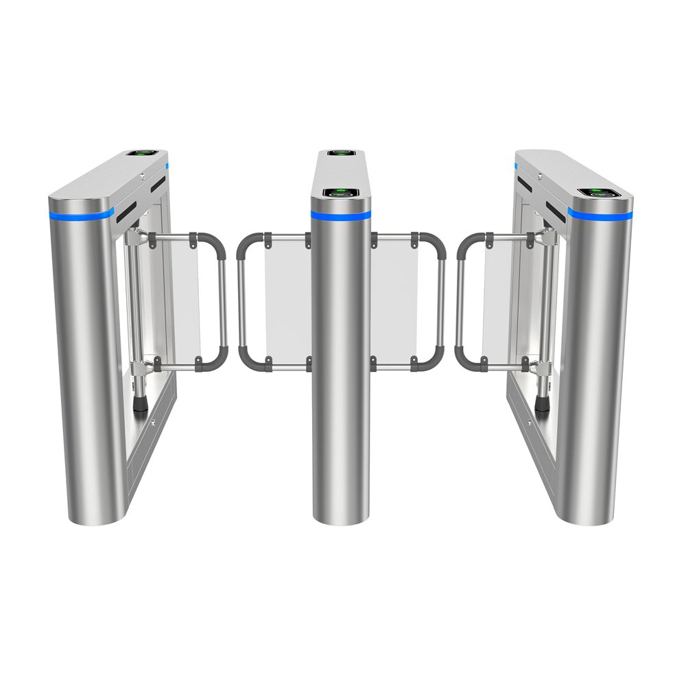 Gate Smart Card Supermarket Barrier Automatic Opening Swing Turnstile Access Control System