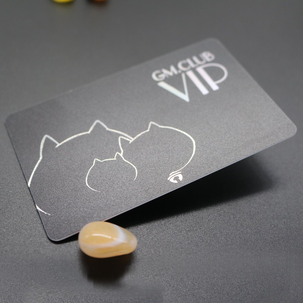 Tophonesty RFID Card Impressed Customized HF/UHF Business Invitation Gift Scratch Card metal credit cards for laser engraving