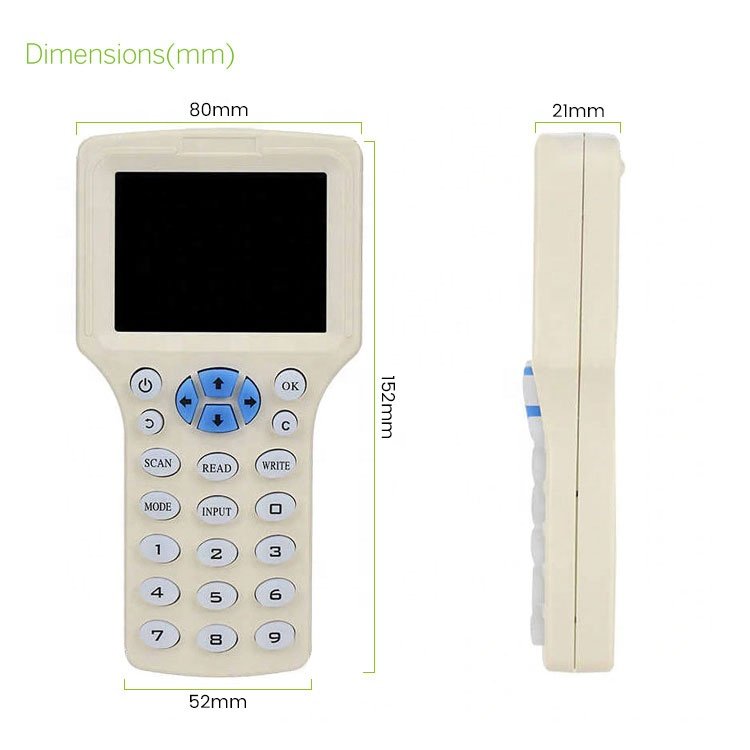 Smart RFID Proximity Card Access Copier 125KHz 13.56MHz Duplicator Card Copier Writer