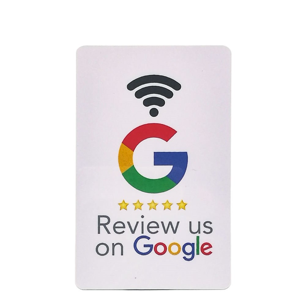 Google Review Tap Cards NFC Boost Business Reviews card Tap for Instant Reviews All Phones Compatible Reusable Smart Tap