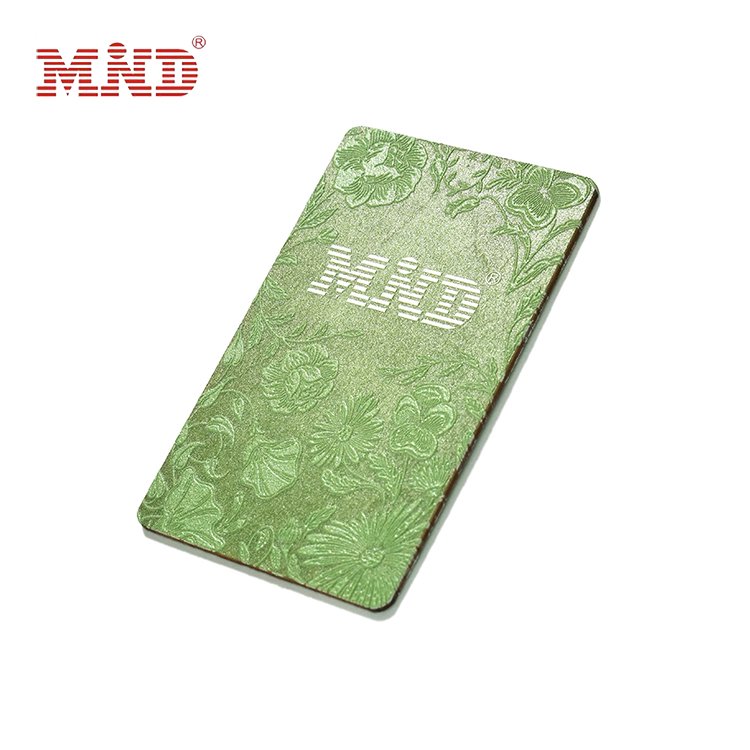 Custom RFID Bamboo/Wooden Smart Card For Hotel Key Access Control Nfc Bamboo/Wood Business Cards