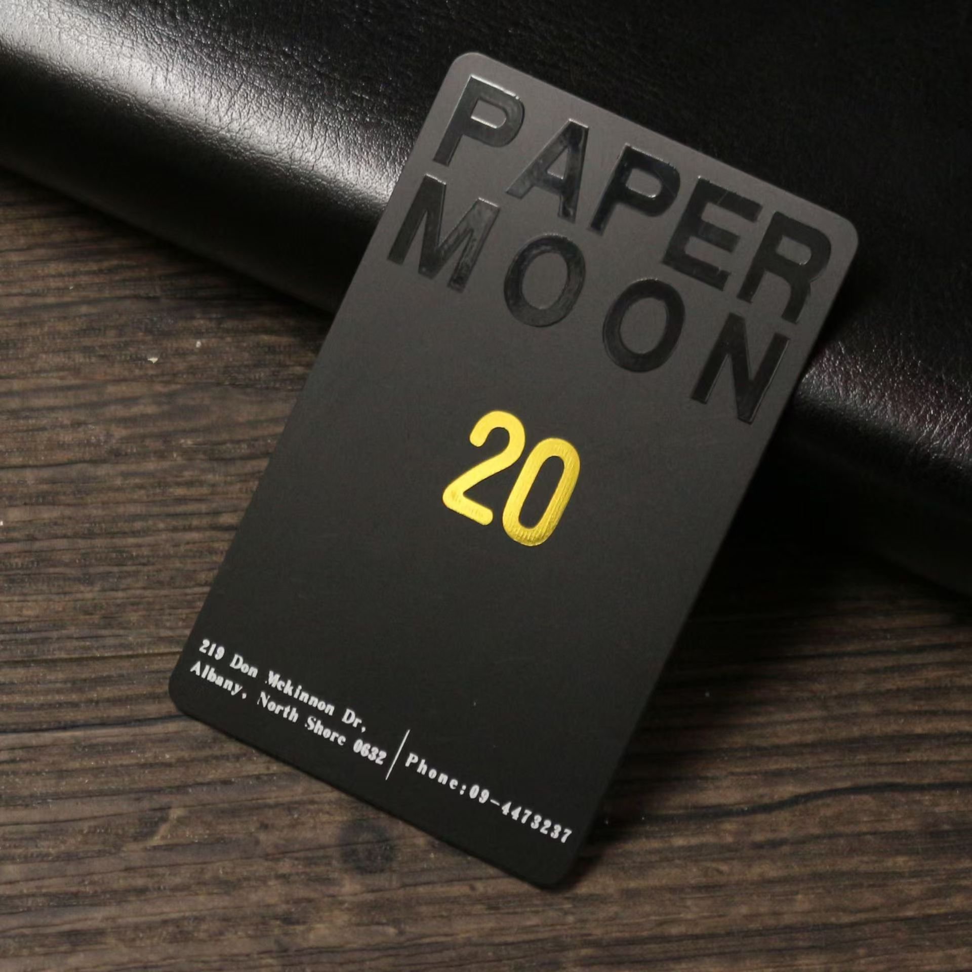 Custom NFC social media card 215 blank full black RFID NFC business card matte rfid blank card supply
