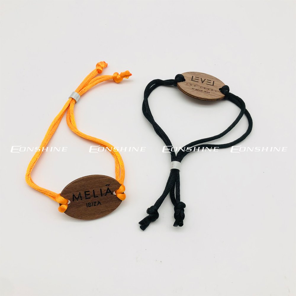 Custom Printed RFID Wristband Polyester Cloth Bracelet Festival Mini Tag Card NFC Wristbands