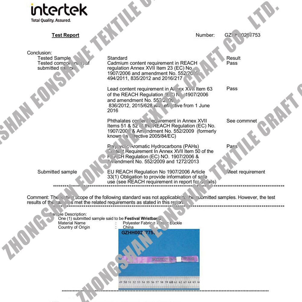 Custom Printed RFID Wristband Polyester Cloth Bracelet Festival Mini Tag Card NFC Wristbands