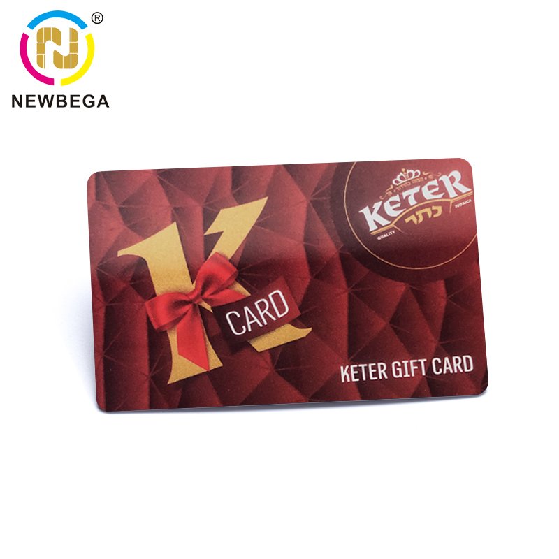 Customized PVC Club vip gift card with Magnetic Strip Logo and Barcode