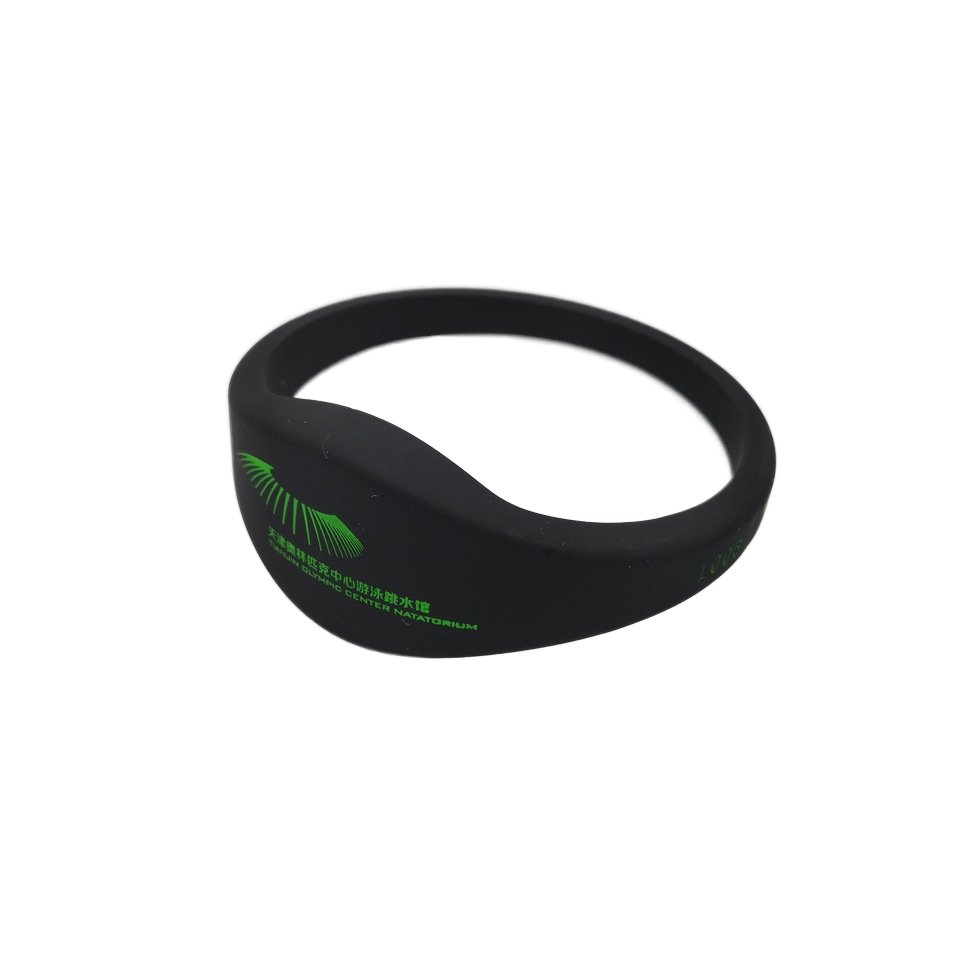 ID/IC silicone wristband RFID icodeslix ISO15693 Locker silicone wristband Club sauna bath card bracelet