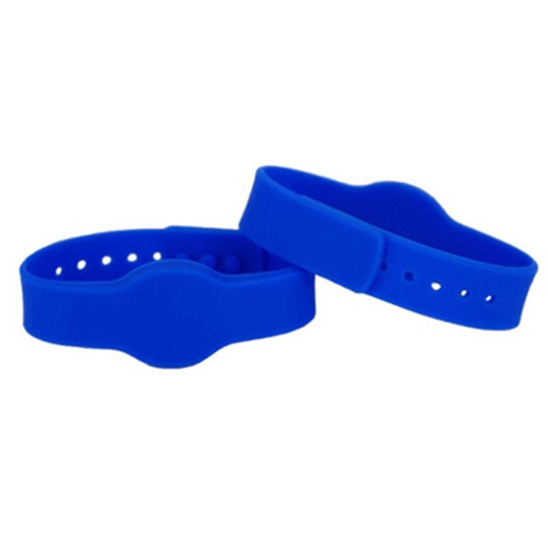 RFID wristband waterproof printing silicone wristbands id bracelet tk4100 rfid wristbands