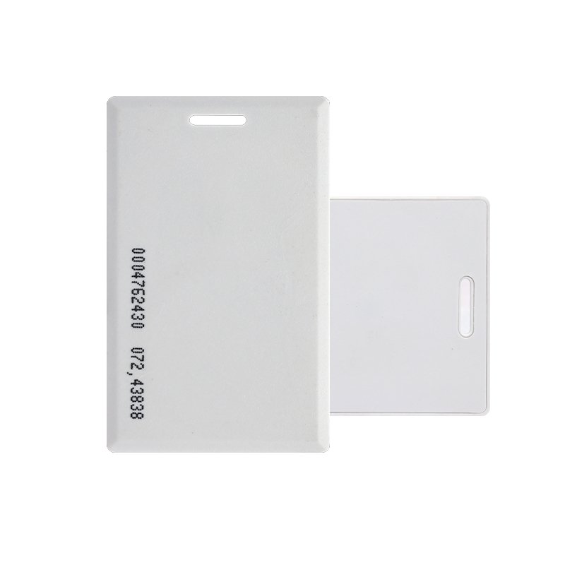 Custom Printing TK4100 Card Clamshell Access Control RFID Smart Card IDentification Portrait Name Card