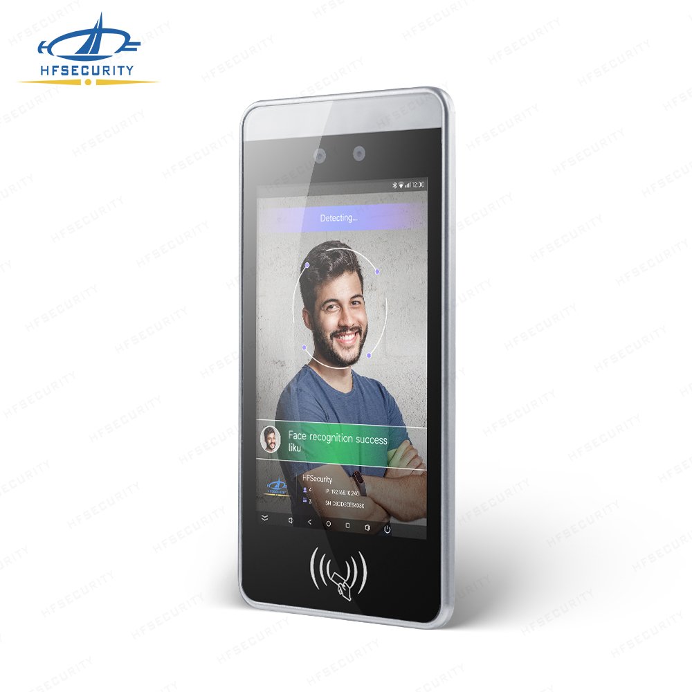 Time And Attendance Software RA08 Live Detection Multiple Face Recognition NFC Card Time Attendance Access Control Terminal