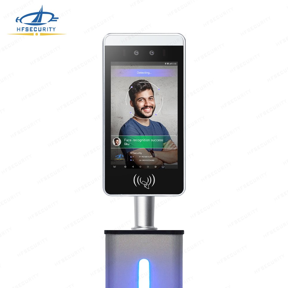 Time And Attendance Software RA08 Live Detection Multiple Face Recognition NFC Card Time Attendance Access Control Terminal