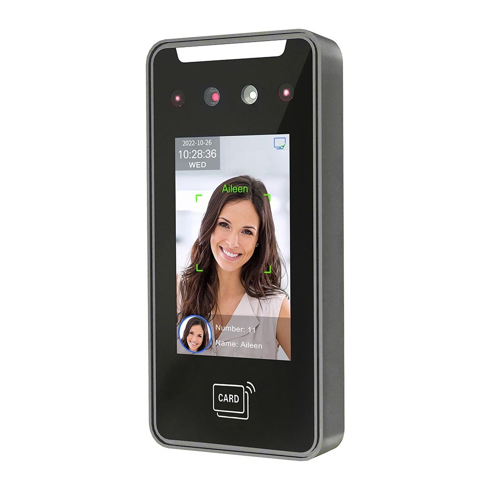Dynamic AI-powered Access Control Face Time Clock Attendance QR Code Recognition Product