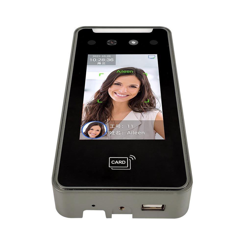 Dynamic AI-powered Access Control Face Time Clock Attendance QR Code Recognition Product