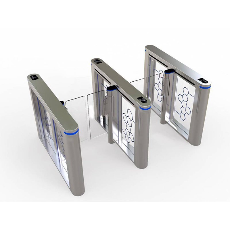 Facial Recognition & NFC Access Turnstiles for Secure Entry in Office Buildings