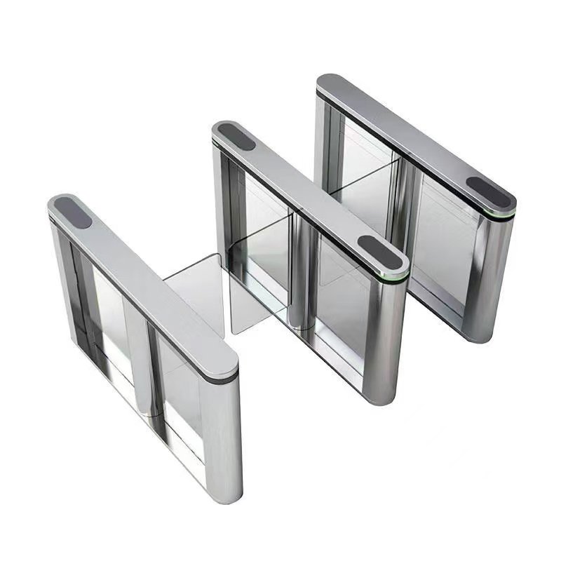 Facial Recognition & NFC Access Turnstiles for Secure Entry in Office Buildings