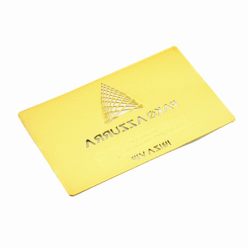 Customized metal rfid business card NFC 13.56mhz rfid blocking aluminum metal card holder rfid metal card