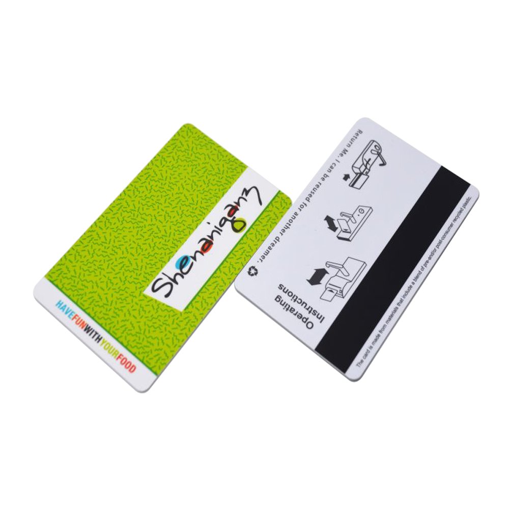 Hico 2750Oe White Blank Magnetic Stripe Door Card for Membership Loyalty Plastic PVC Cards
