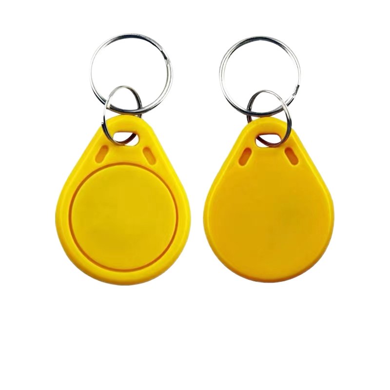 Best sellers ABS waterproof TK4100 125KHZ RFID keyfobs manufacture Custom Access Management 125khz RFID Key Fob