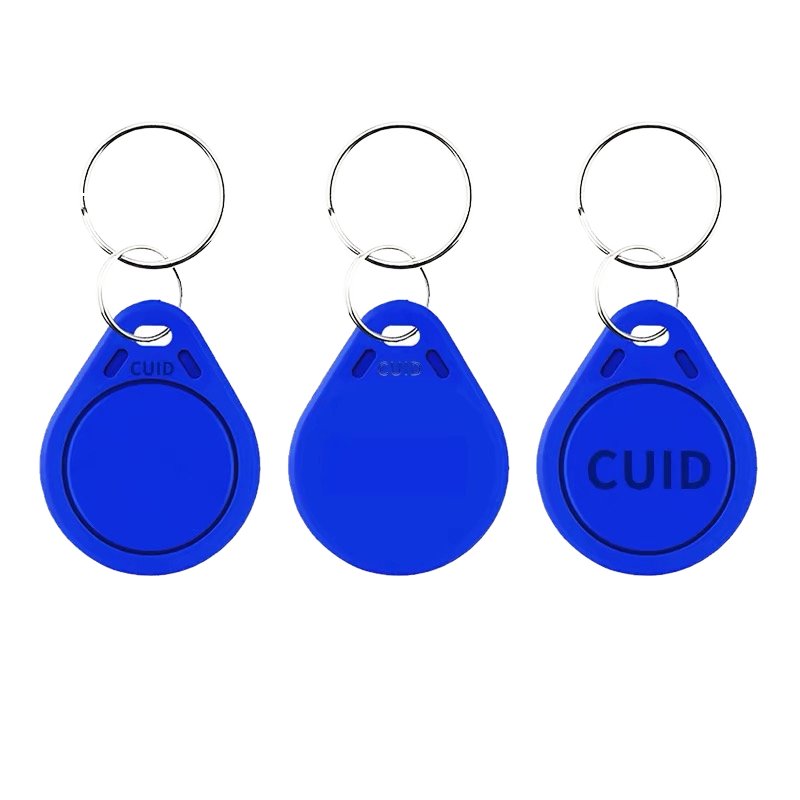 Best sellers ABS waterproof TK4100 125KHZ RFID keyfobs manufacture Custom Access Management 125khz RFID Key Fob
