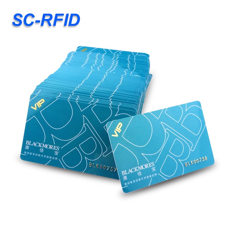 Customized Credit Card Size Fast Printing PVC Plastic Gift Card Membership VIP Business Cards