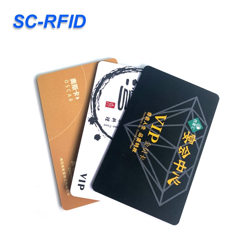 Customized Credit Card Size Fast Printing PVC Plastic Gift Card Membership VIP Business Cards