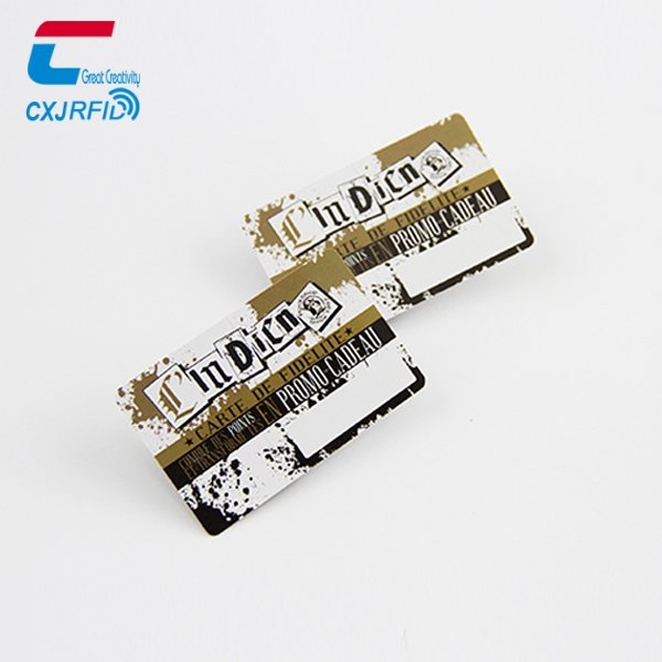 13.56Mhz Small Mini Access Control Hard PVC Digital Business Card NFC Sticker Tag RFID Key Fob