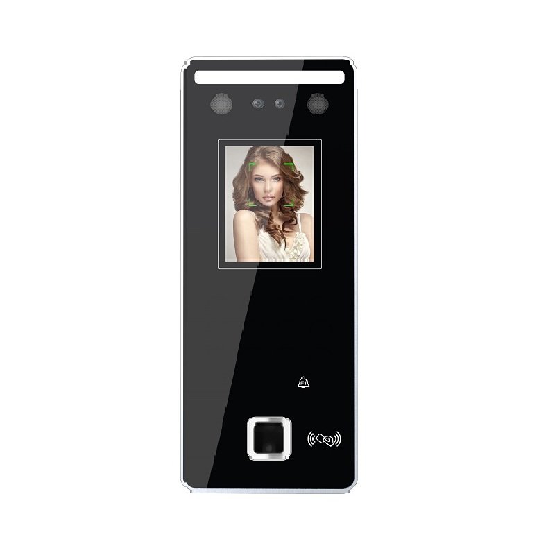 EBKN Visible Light Biometric Attendance Scanner Fingerprint Reader RFID Card Dynamic Face Recognition System