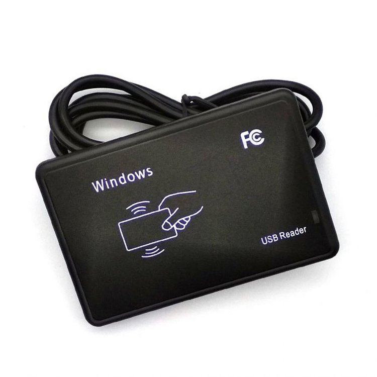 Smart IC Card Reader Access Control Card Machine 13.56MHz Keyfob RFID Reader