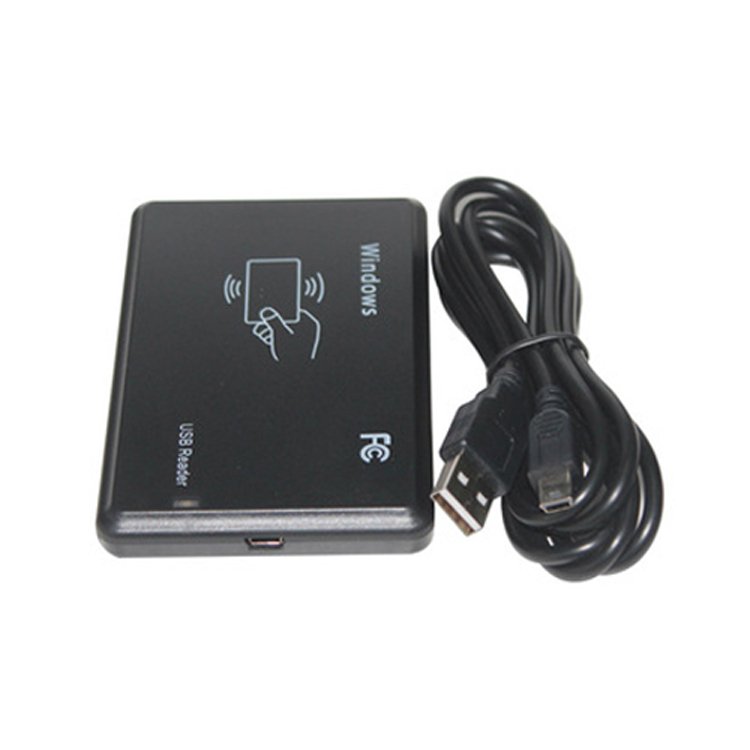 Smart IC Card Reader Access Control Card Machine 13.56MHz Keyfob RFID Reader