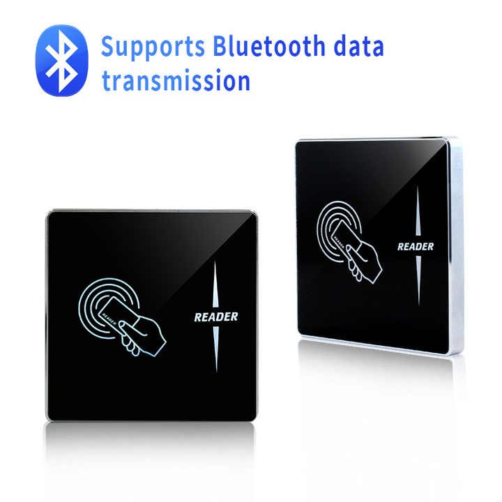 NFC Wiegand26 Card Reader For Door Access Control System RFID 13.56mhz IC Custom Bluetooth Interface Card Reader