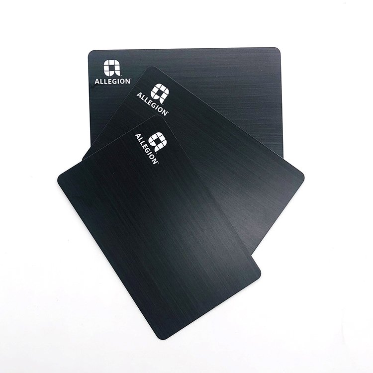 Good quality manufacture custom black rfid business card 13.56Mhz smart cards nfc with nfc chip
