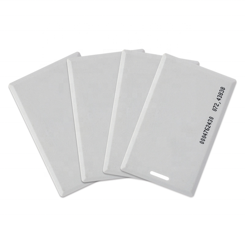factory directly printable ISO PVC access control RFID key card TK4100 EM4200 T5577 EM4305 proximity ID 125khz rfid card